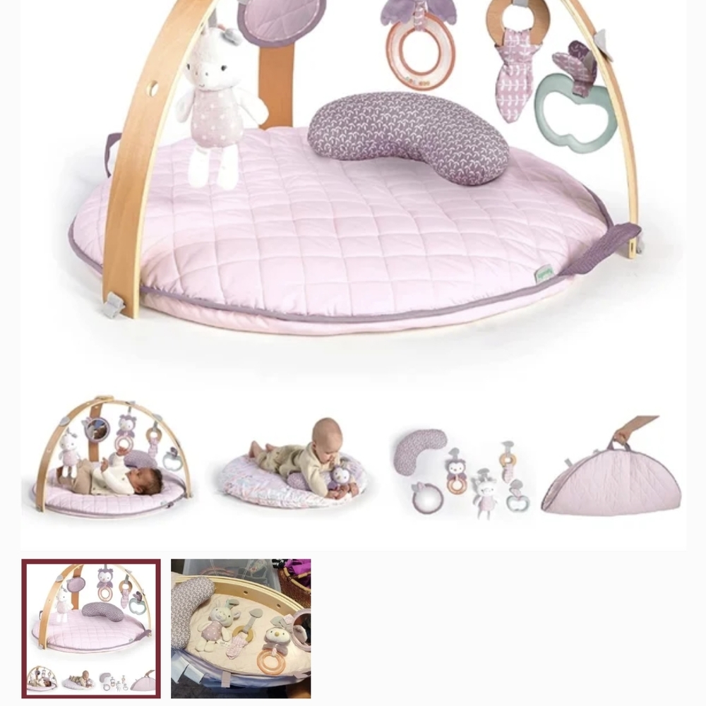 wooden play gym